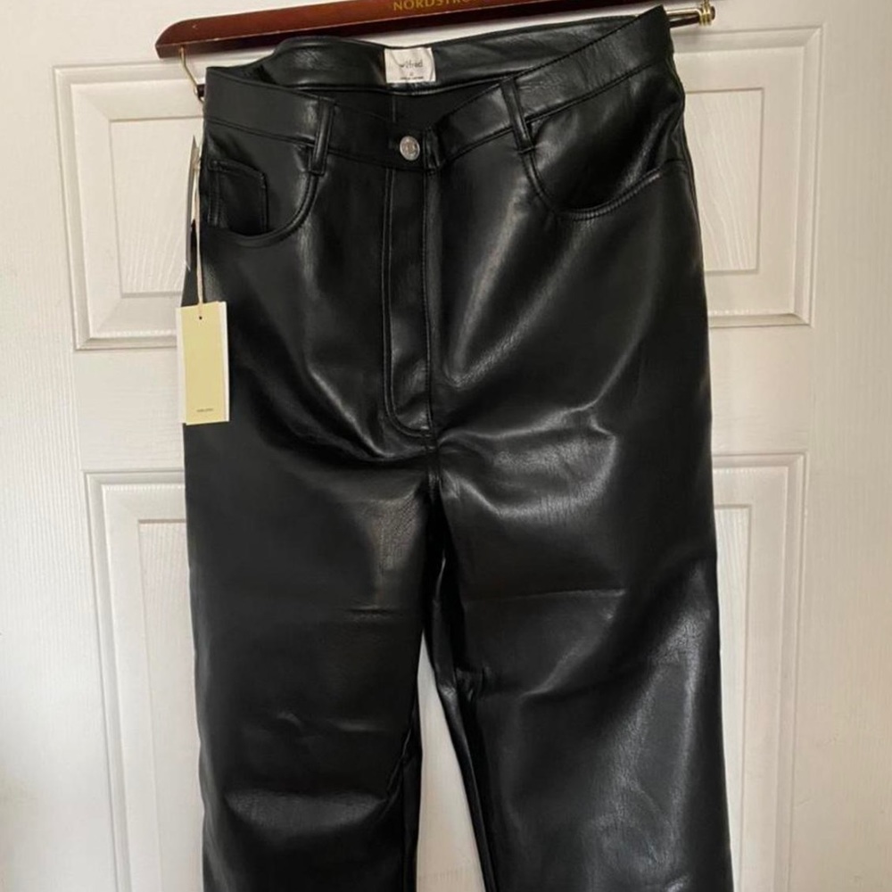 Aritzia Melina leather pant!